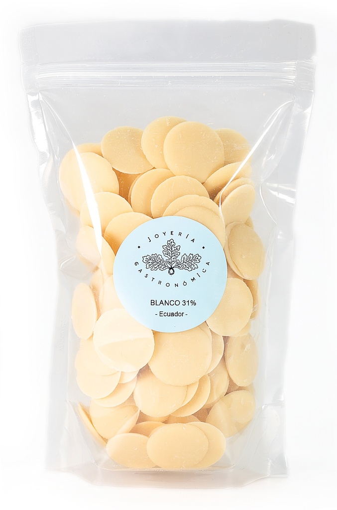 Chocolate Blanco Ecuador 31% (250 g-2,5 kg)